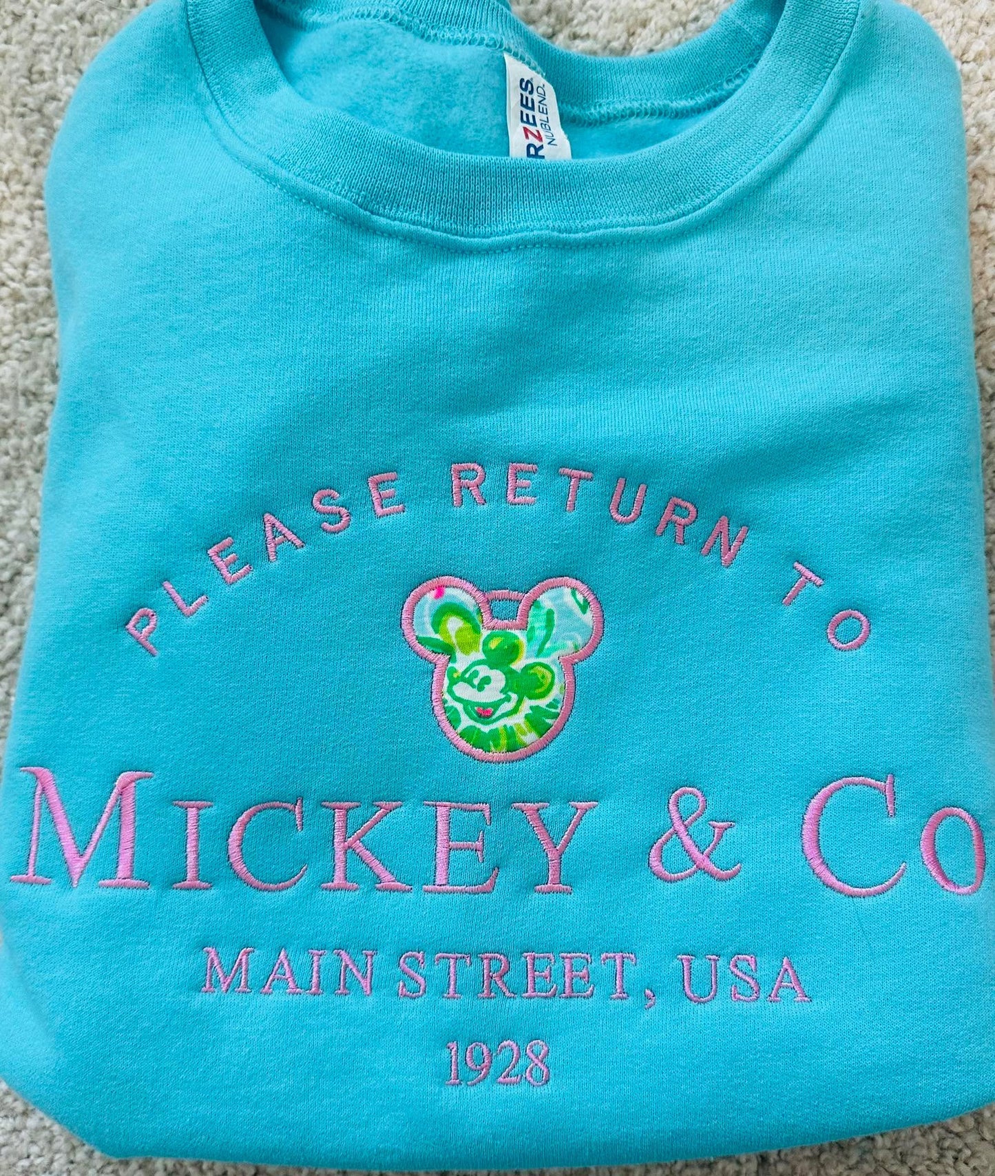 Mouse and Co sweatshirt